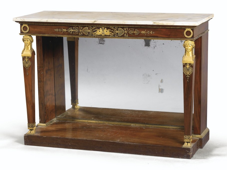 Консоль бронза Ампир