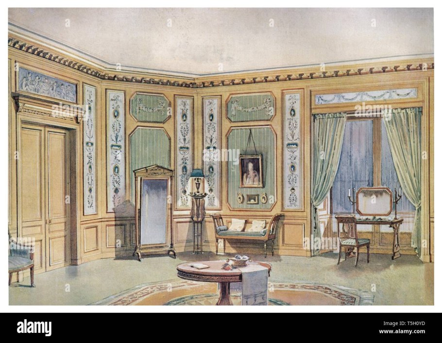 Стиль Ампир Франция 19 век интерьер