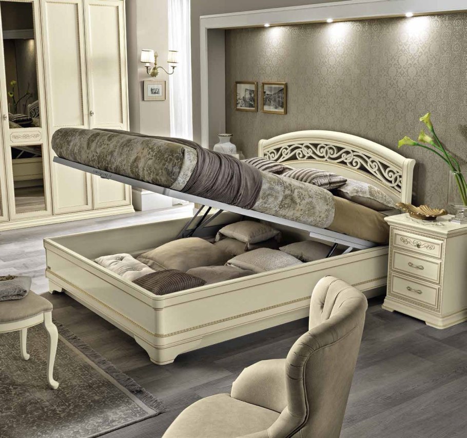 Кровать Torriani Avorio Botticelli 128let.04av