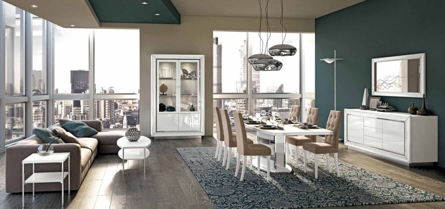 Раскладной обеденный стол Camelgroup dama Bianca