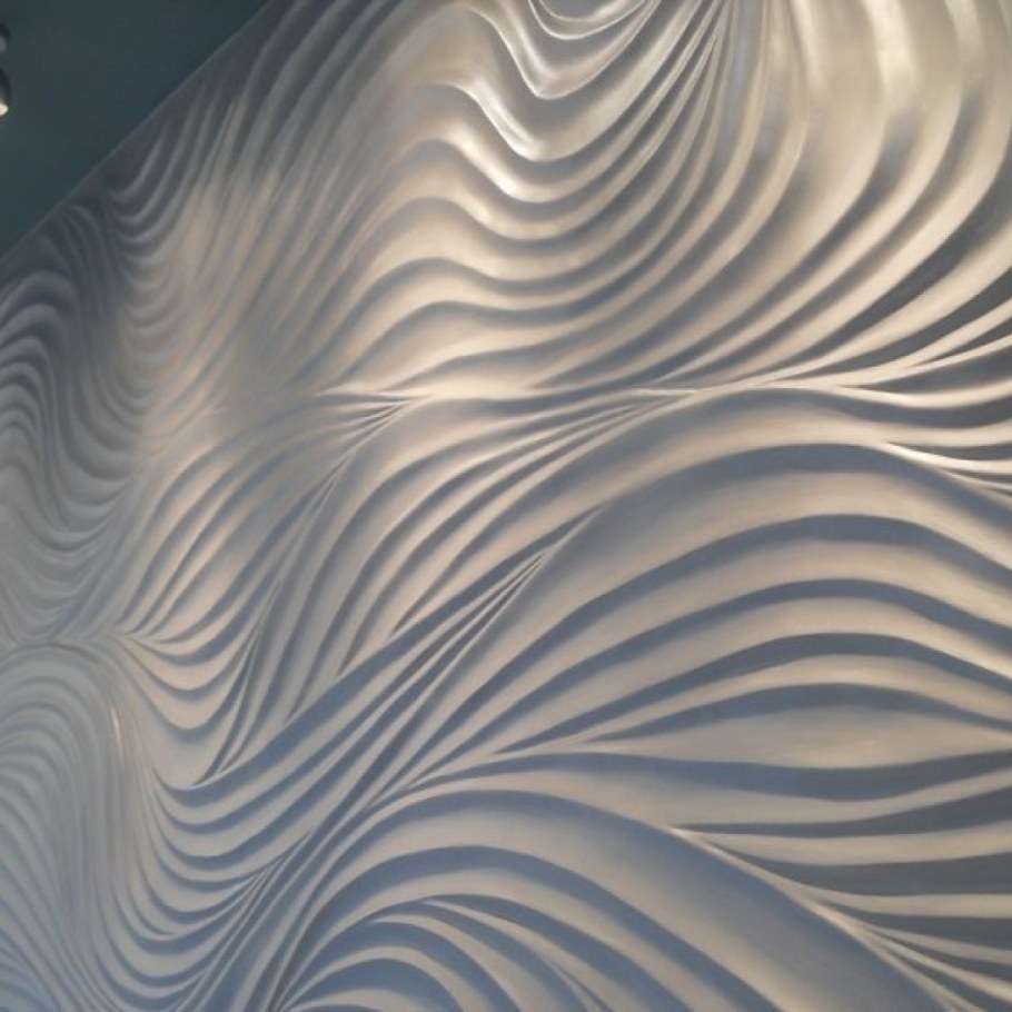 Декоративная штукатурка волна