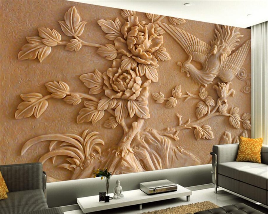 Барельеф на стене