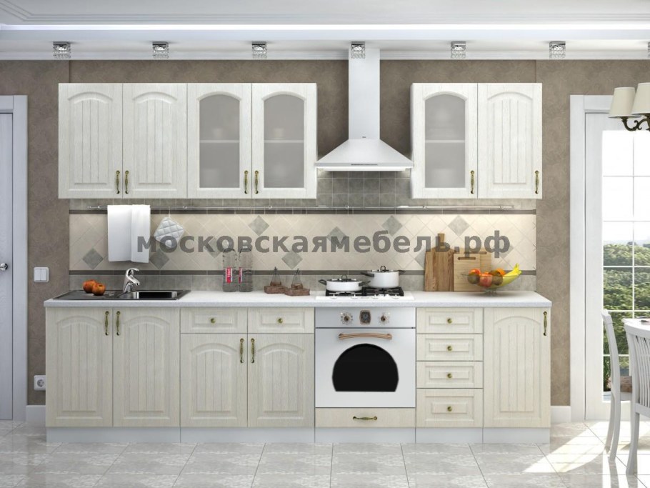 Кухня Верона ясень золото Сурская