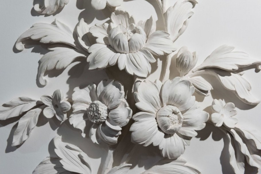 Рельеф цветы