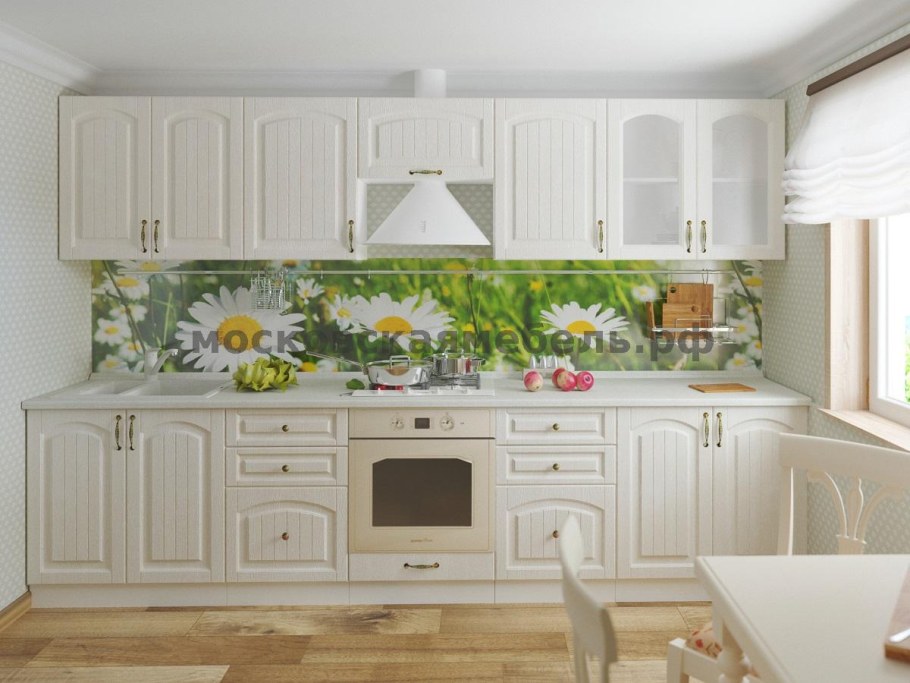 Кухня Верона ясень золото Сурская