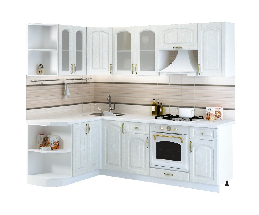 Кухня Верона ясень золото Сурская