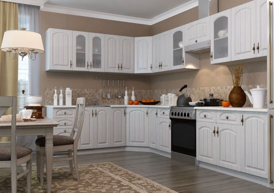 Кухня модульная Монако Сандал