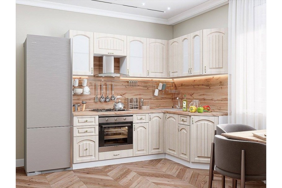 Кухня Верона ясень золото Виват