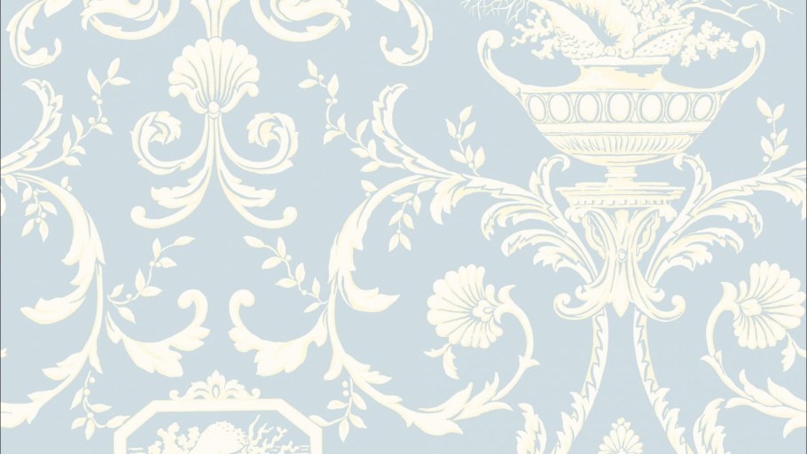 Обои с дамасским рисунком