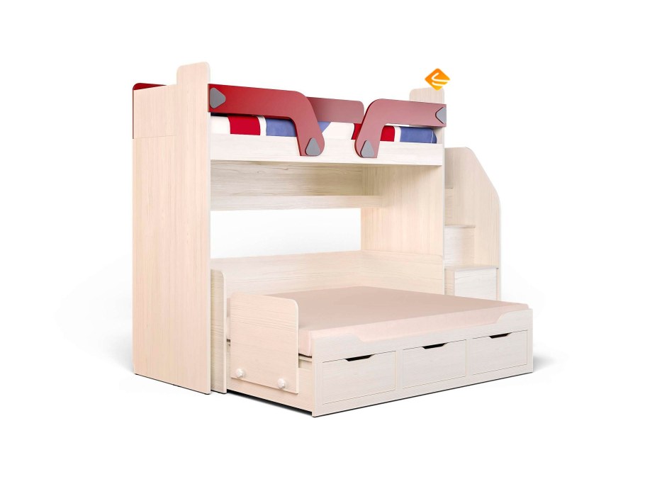 Кровать чердак Сканд Актив 3