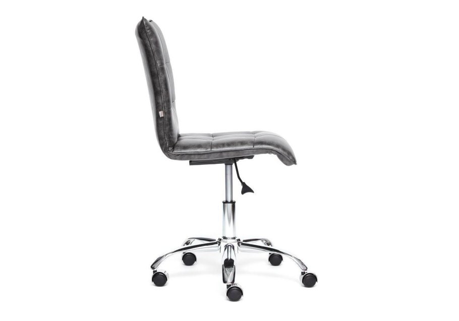 Кресло Zero, иск. Кожа, серый