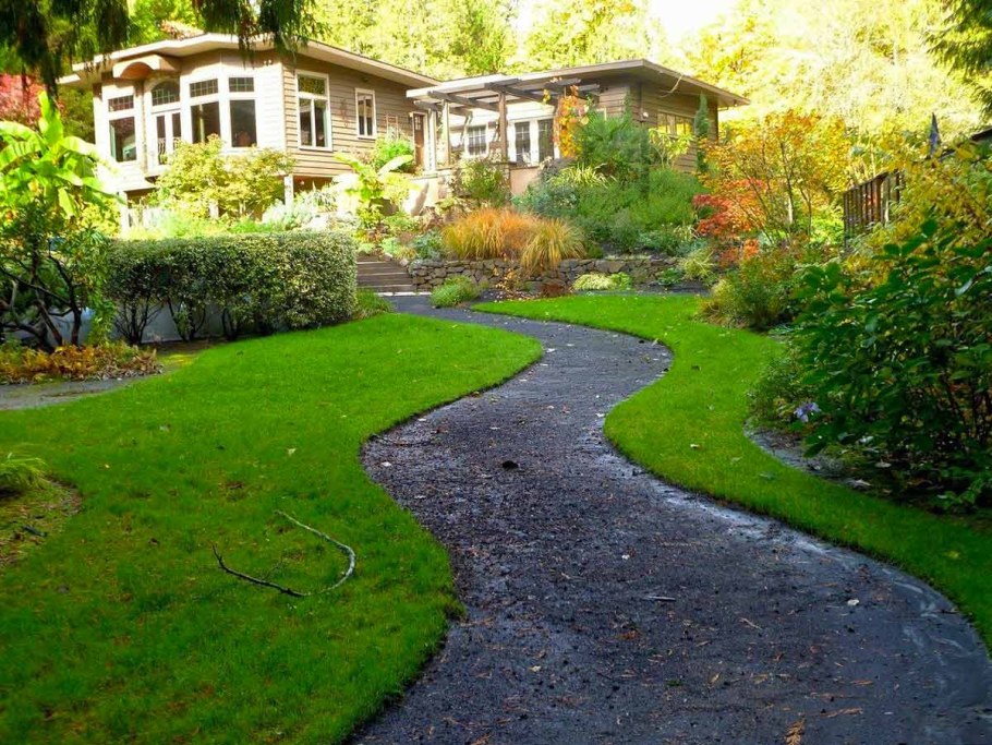 Извилистые дорожки в саду