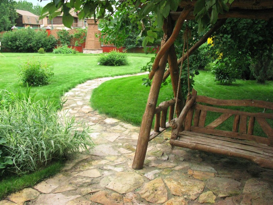 Дорожки в пейзажном стиле