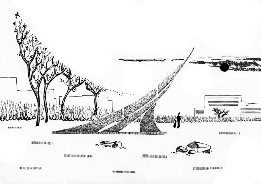 Антураж стаффаж в линейной графике