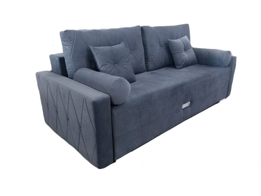 Амиго Блю велюр диван