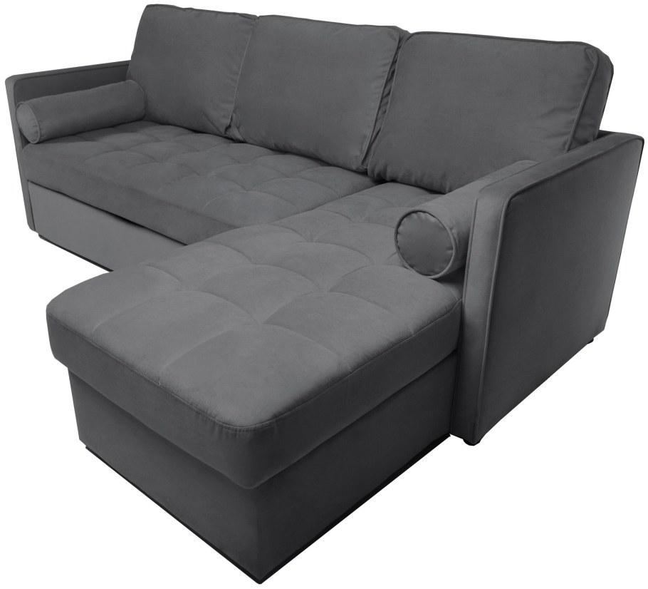 Диван угловой джерси Velvet Grey