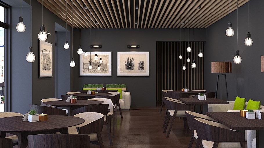 Интерьер ресторана