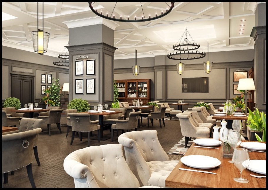 Интерьер ресторана