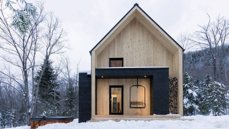 Дом в стиле барнхаус Скандинавия