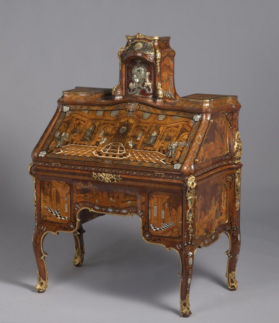 Давид рентген мебель Маркетри