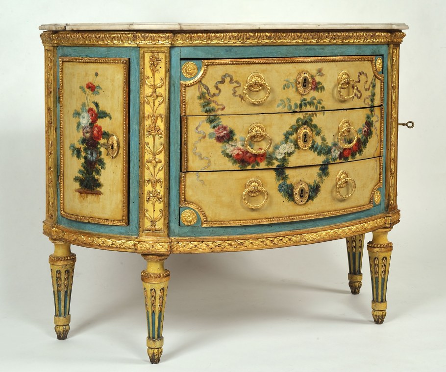 Рококо Германия 18 век мебель