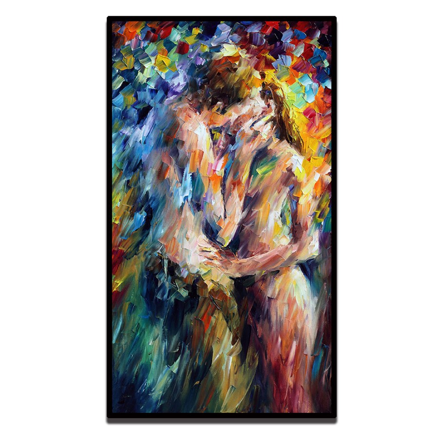 Мужчина и женщина маслом на холсте