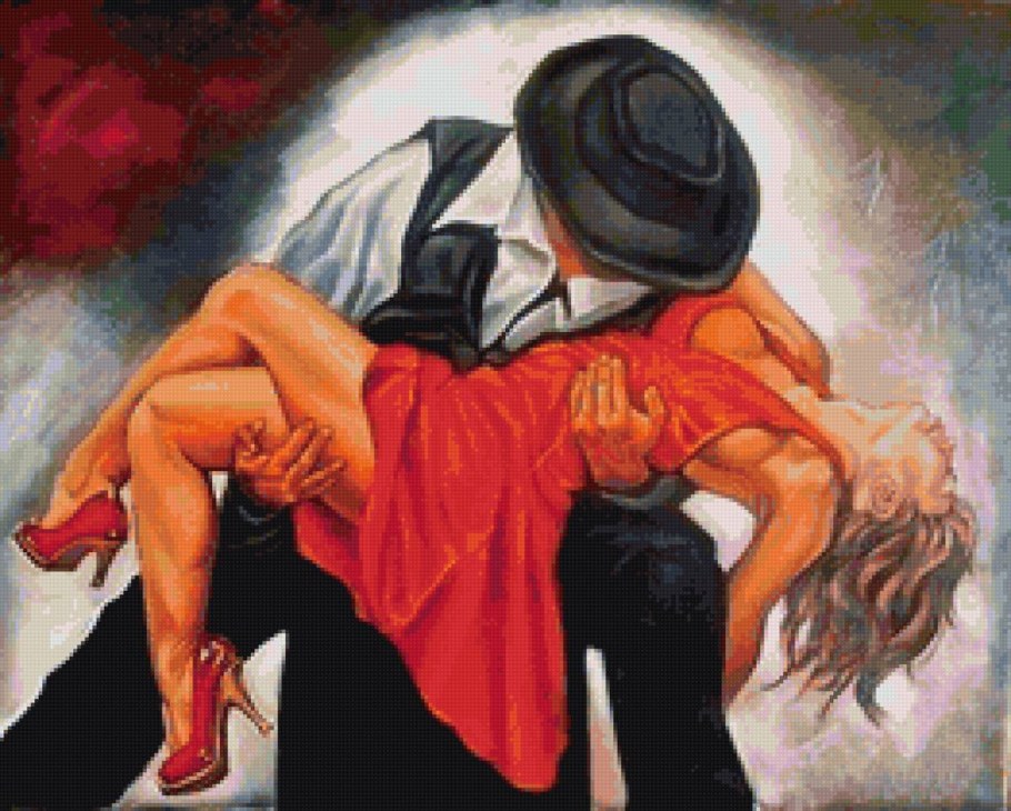 Страсть в картинах известных художников