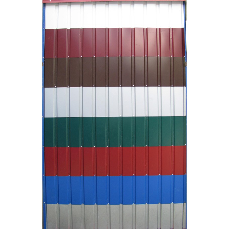 Гамма расцветок заборный профлист