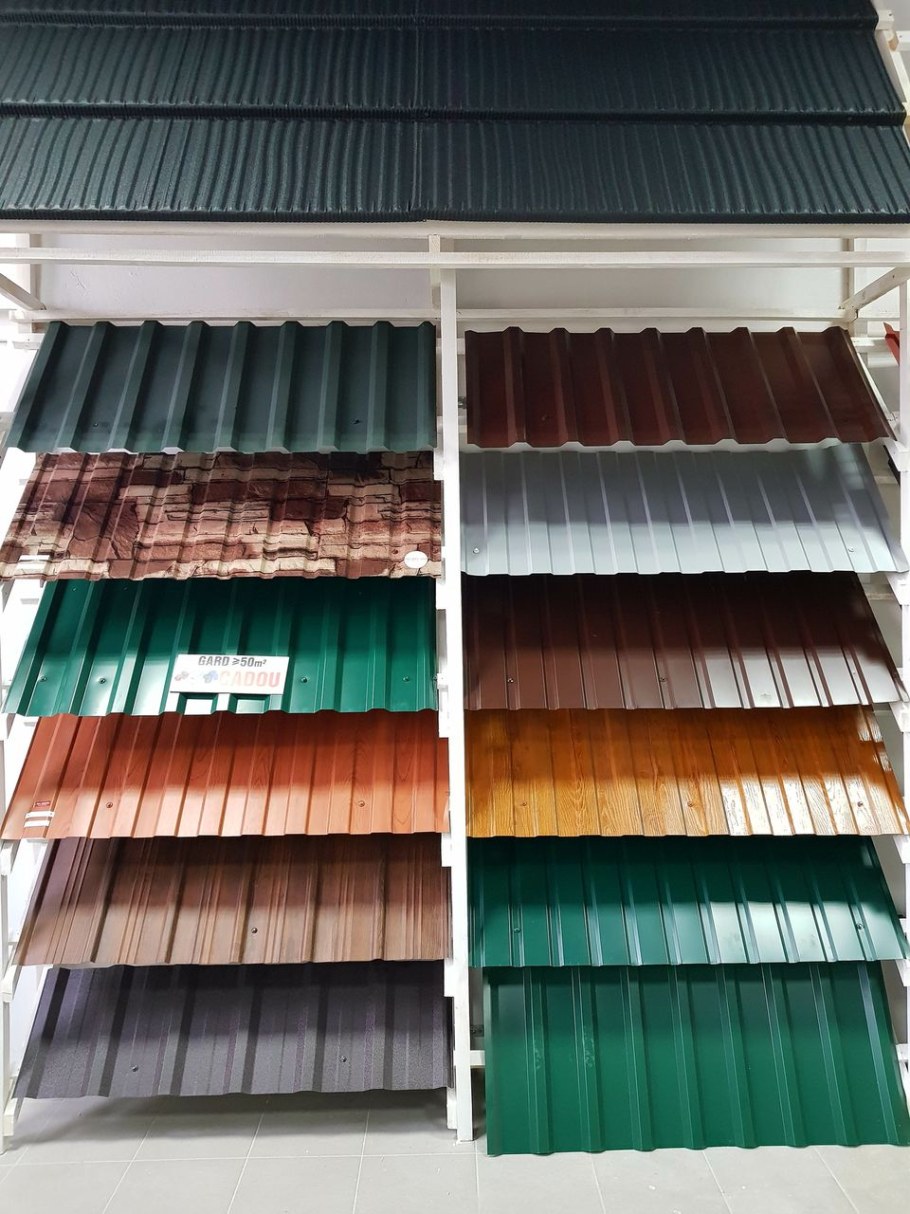 Профнастил расцветки