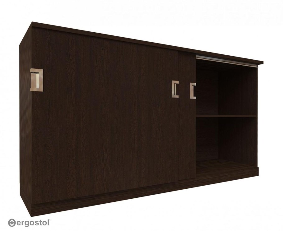 Тумба с раздвижными дверцами ш 110