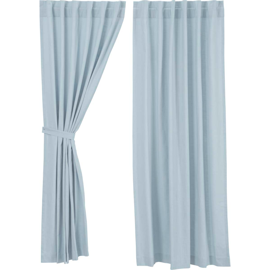 Шторы серо голубые