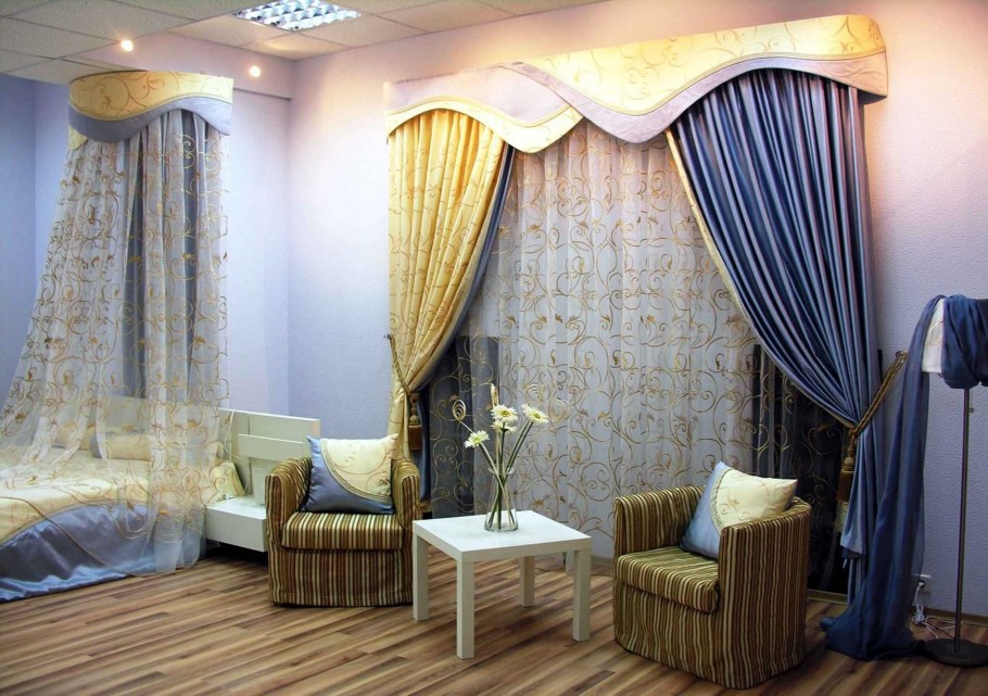 Красивые шторы в квартире