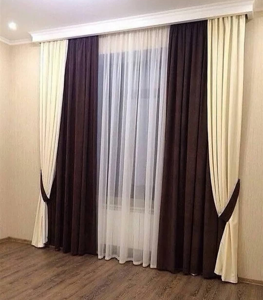 Шторы в гостиную в современном