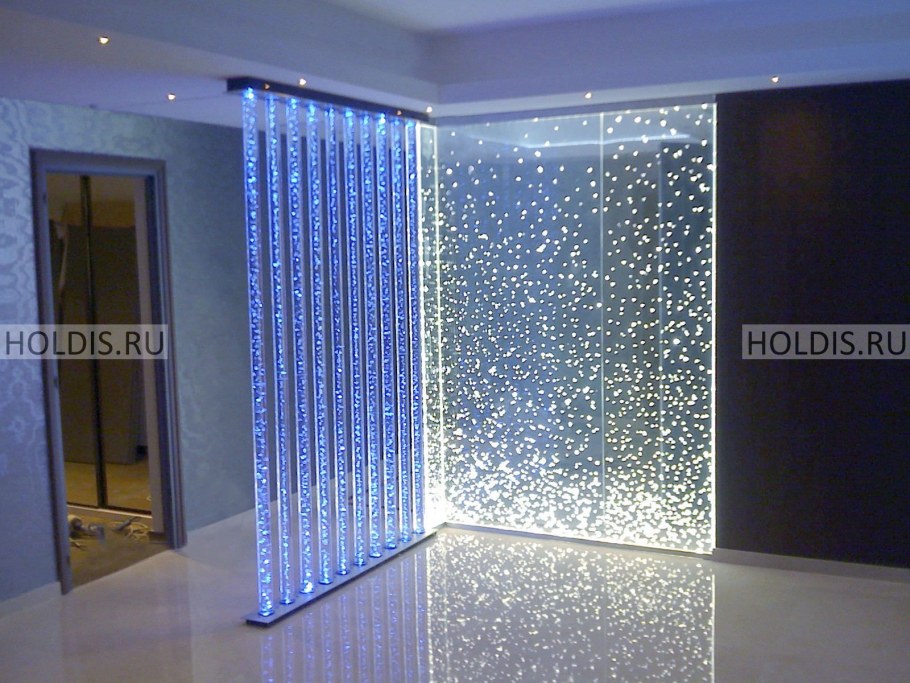 Пузырьковые панели в интерьере