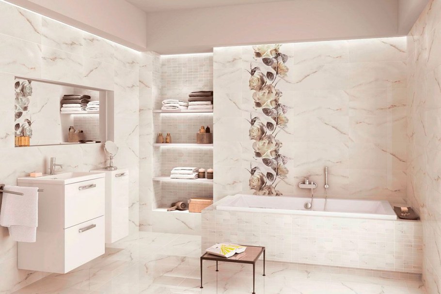 Плитка Carrara White Opoczno