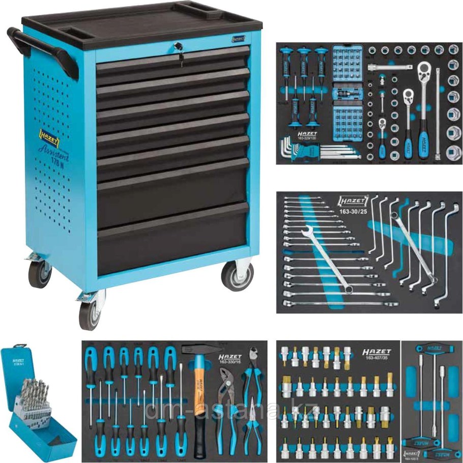 Тележка инструментальная Hazet 166с