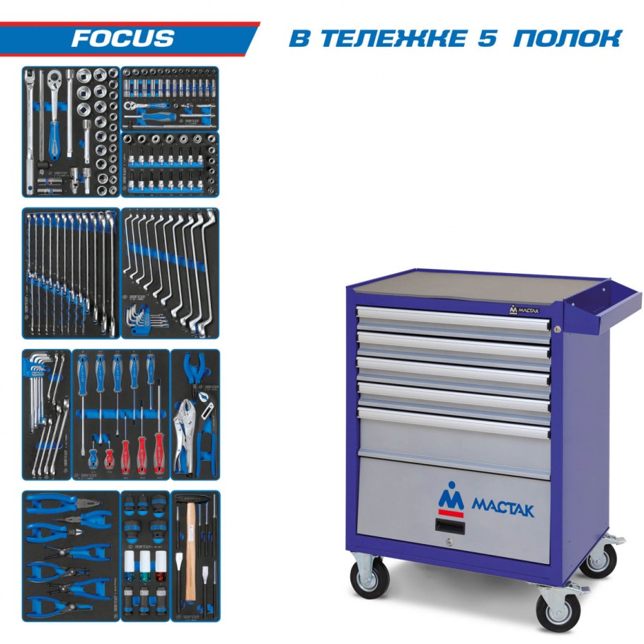 Тележка инструментальная King Tony