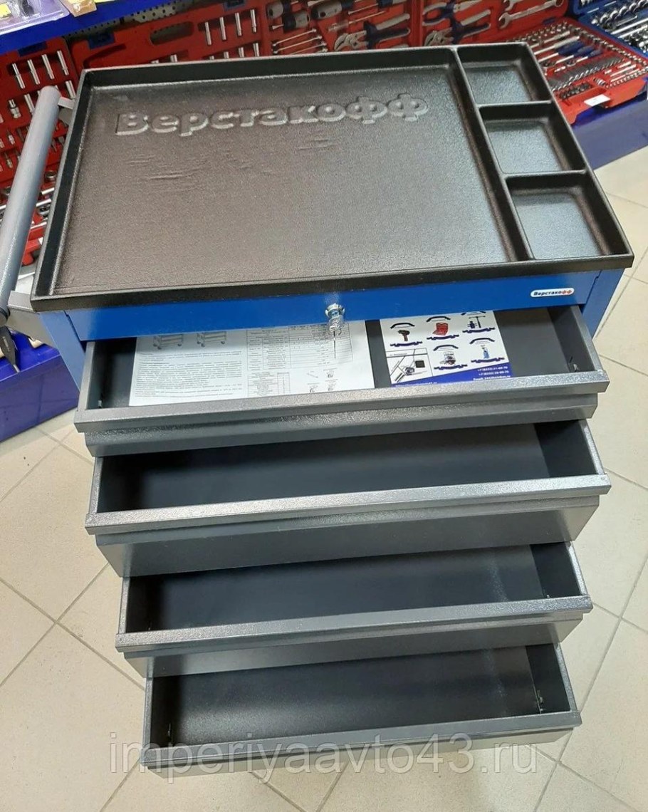 Тележка верстакофф proffi 795.4 ящики: 4 шт.