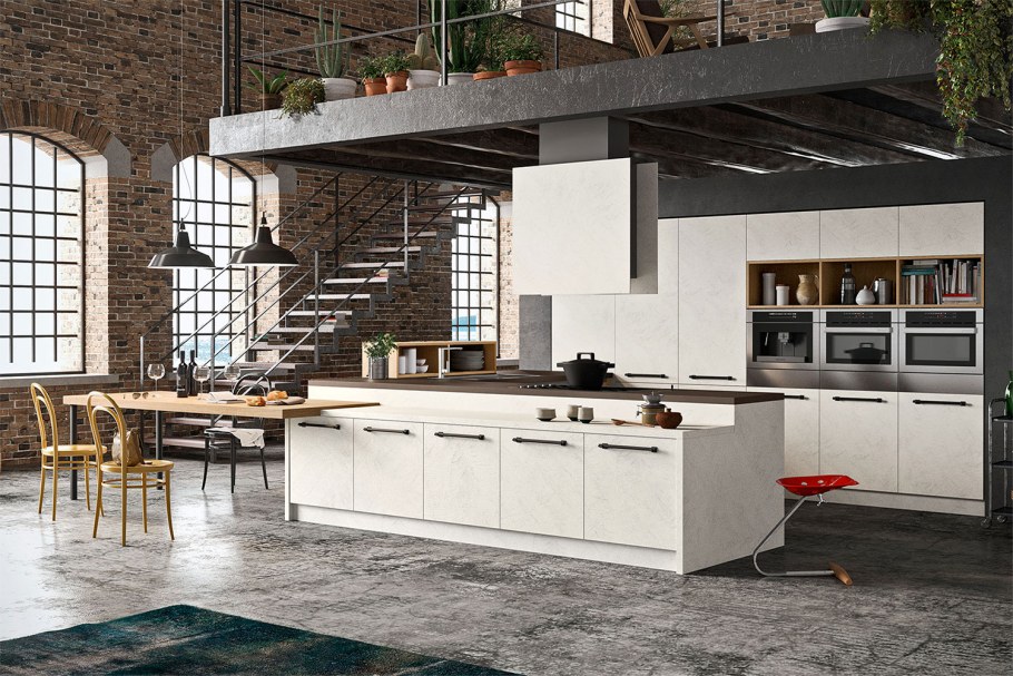 Итальянские кухни лофт