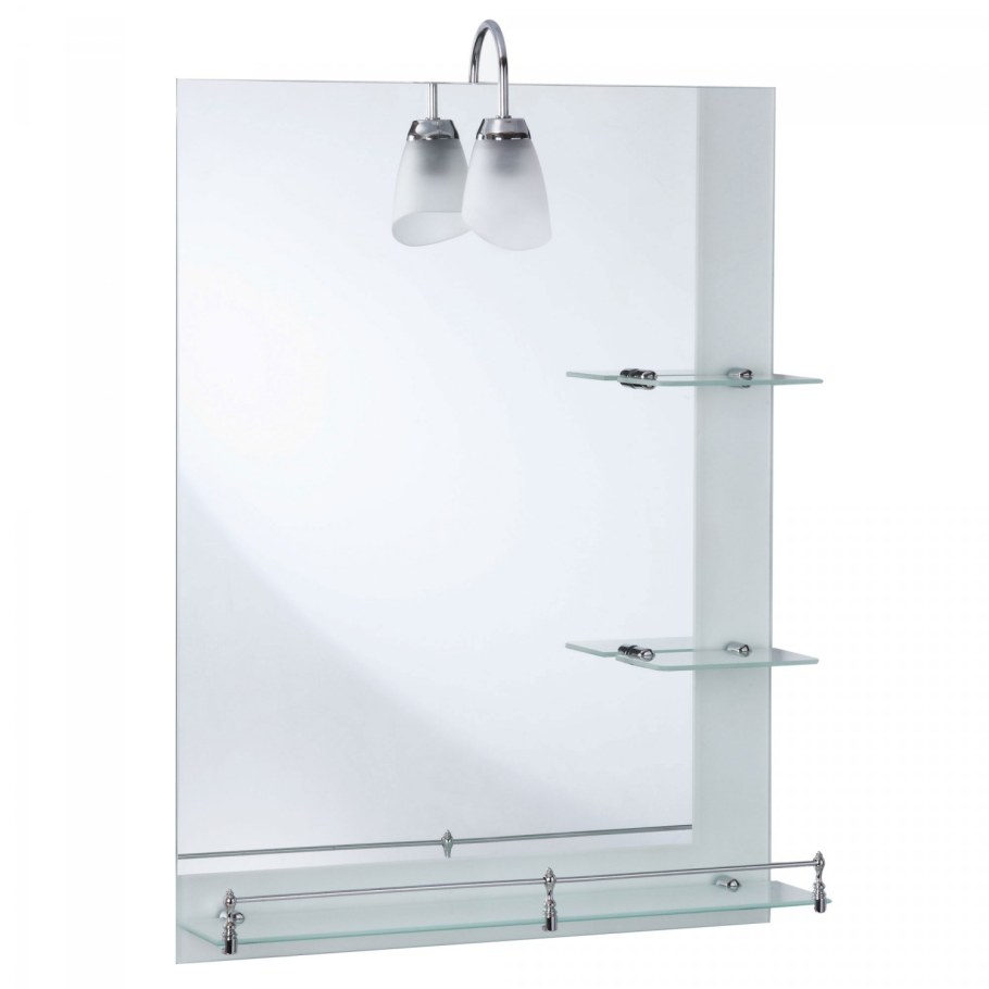 Зеркало для ванной Лидия 75.02 (с полкой)