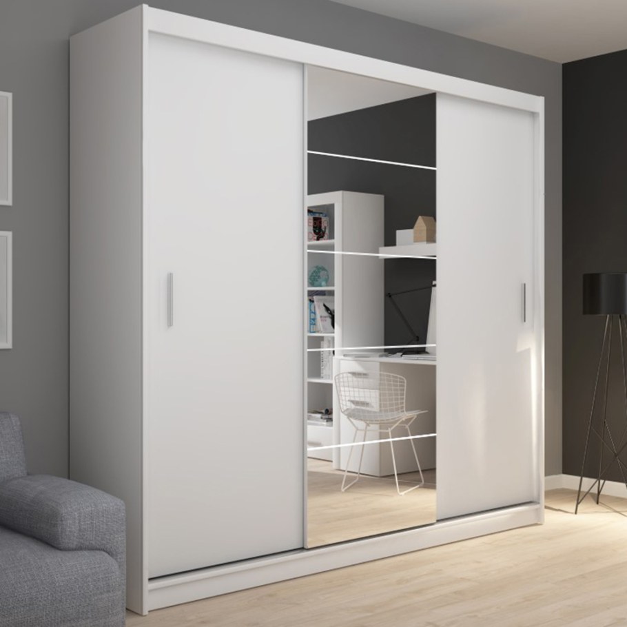 Шкаф купе трехстворчатый Бастион