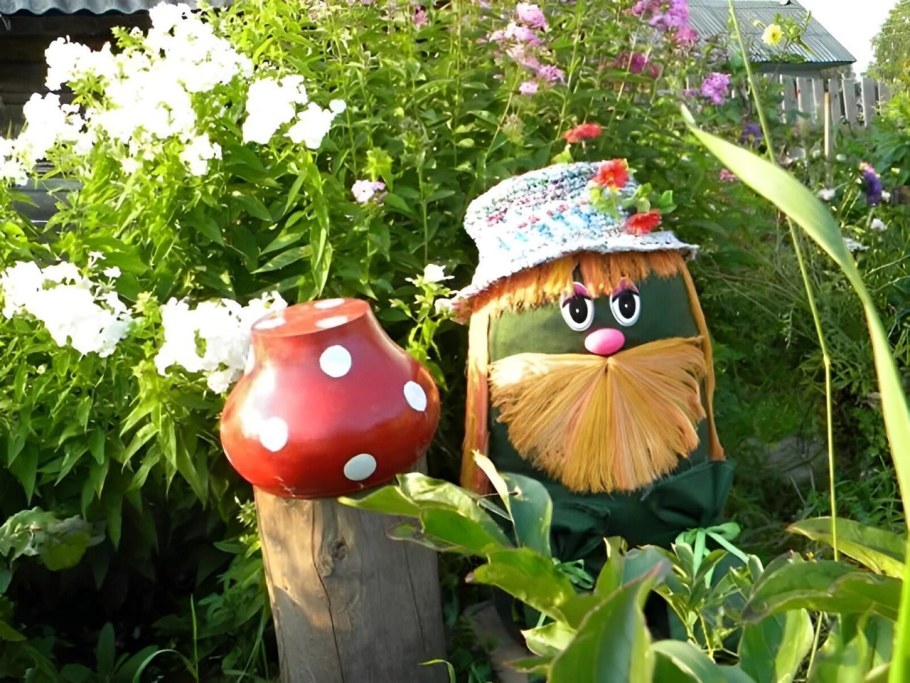 Дачные украшения для сада