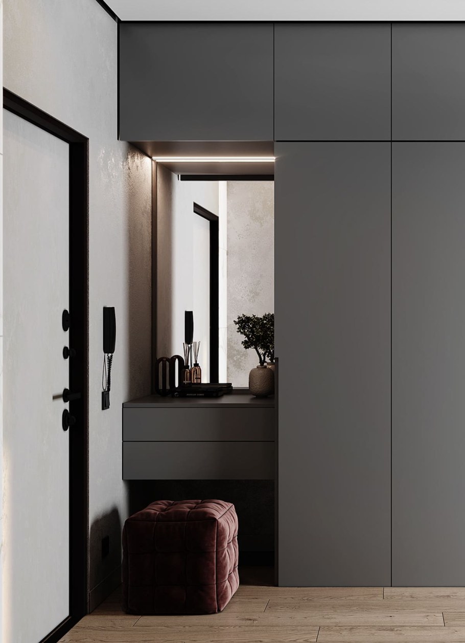 Модные шкафы в прихожую 2021 тренд