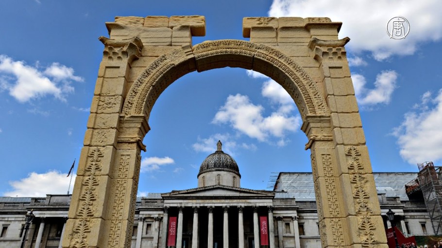 Триумфальная арка Пальмиры сейчас