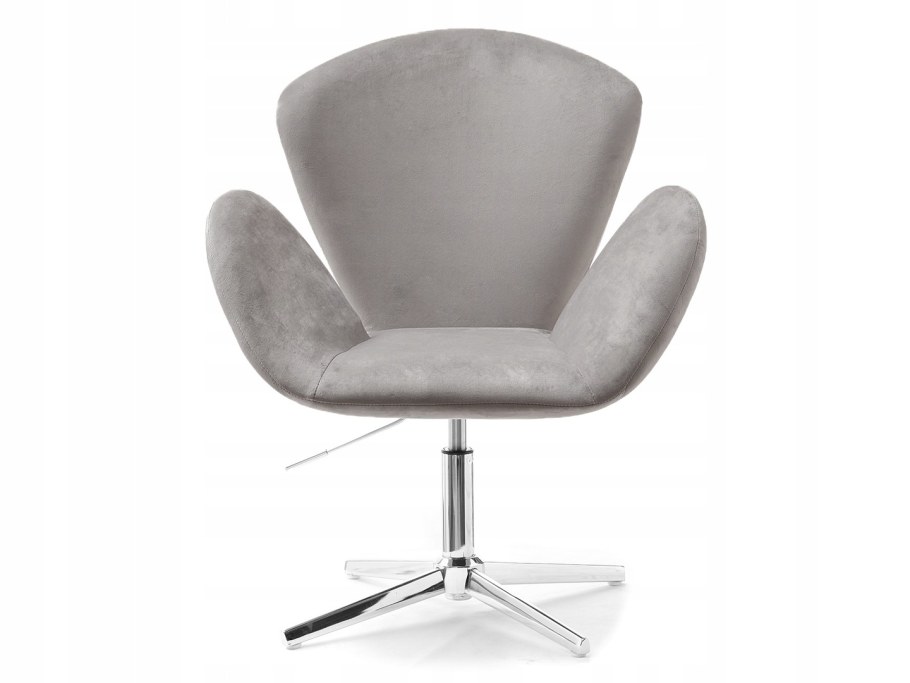 Кресло поворотное Swan, ткань, (серый) 84771