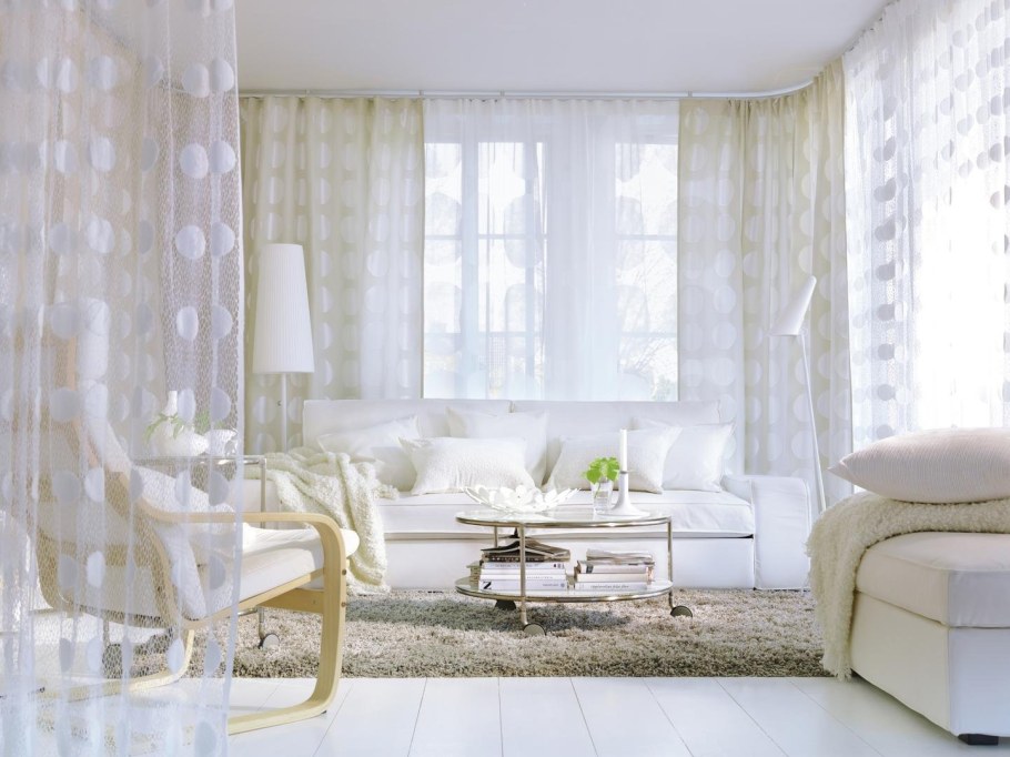 Ninni rund ikea шторы