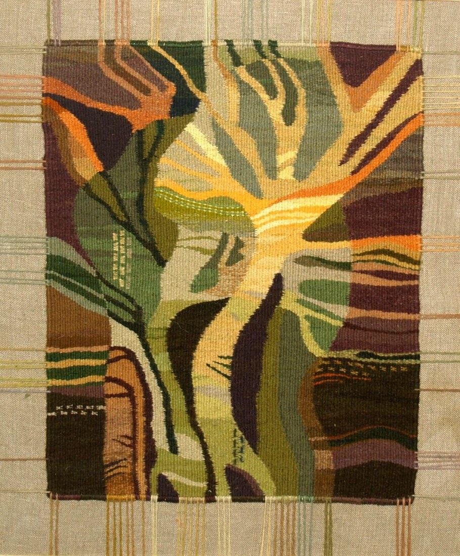 Текстиль "нетканый гобелен". "Змейка»