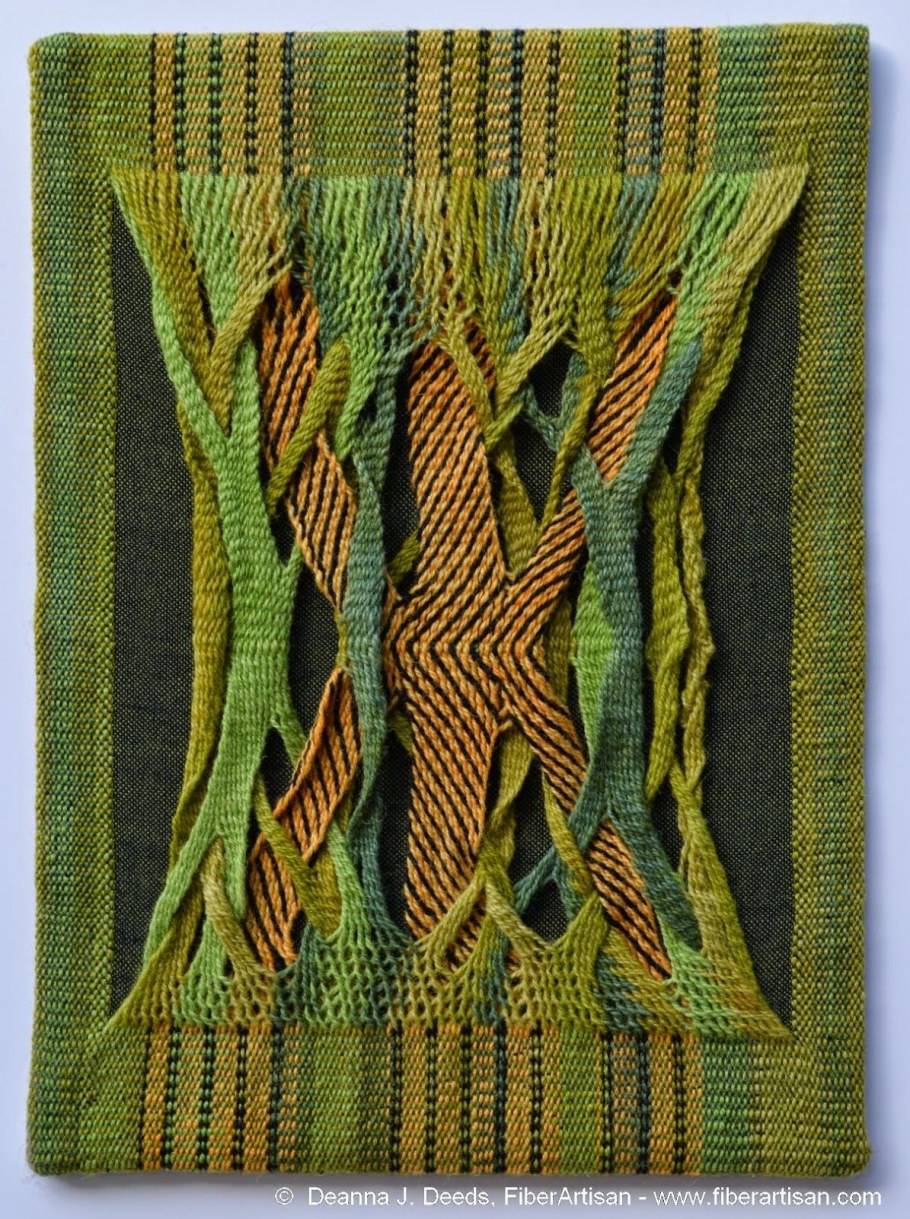 Техника вивинг Ткачество