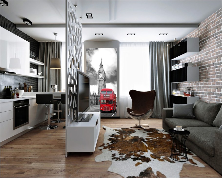 Однушка студия 30 кв.м