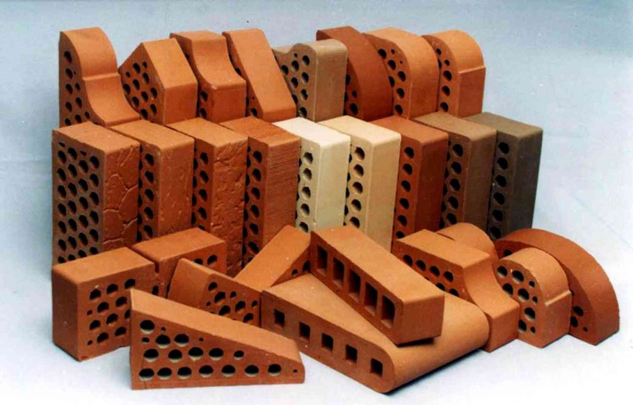 Фасонный кирпич м-460 клямерный размер